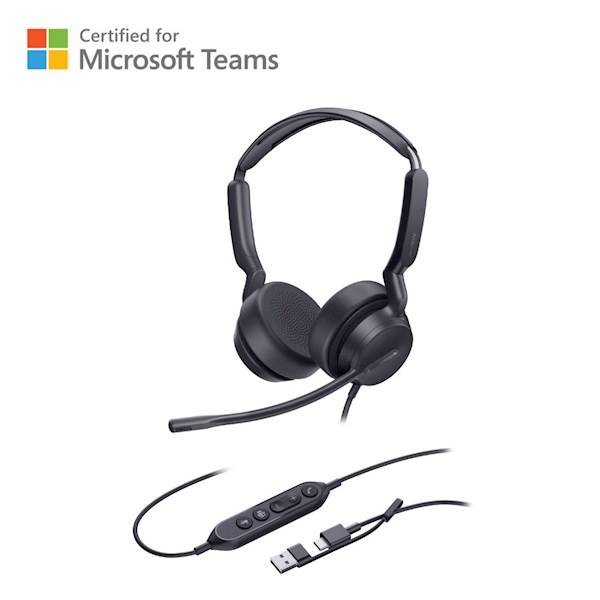 Yealink UH42 Dual Teams slušalice, USB-C/A