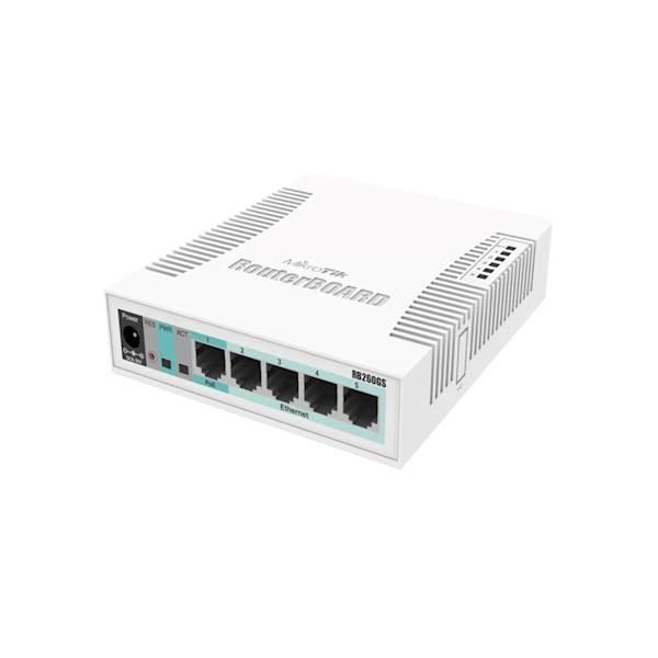 MikroTik RB260GS CSS106-5G-1S Cloud Smart Switch